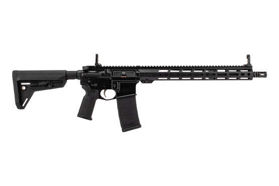Sionics Weapon Systems Patrol 5.56 NATO AR-15 rifle with lightweight profile barrel.